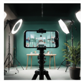 Short video production visual