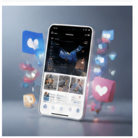 SNS advertising visual
