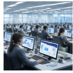 Customer support visual