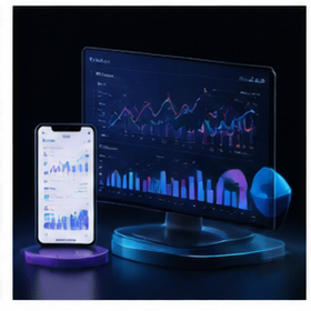 Mobile commerce analytics visual
